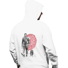 Load image into Gallery viewer, Shirts Zippered Hoodies, Unisex / Small / White Lone Hitman And Cub