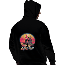 Load image into Gallery viewer, Shirts Zippered Hoodies, Unisex / Small / Black Retro Wave Castlevania

