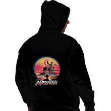 Load image into Gallery viewer, Shirts Zippered Hoodies, Unisex / Small / Black Retro Wave Castlevania