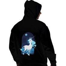Load image into Gallery viewer, Shirts Pullover Hoodies, Unisex / Small / Black Last Unicorn