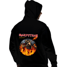 Load image into Gallery viewer, Daily_Deal_Shirts Pullover Hoodies, Unisex / Small / Black Iron Python