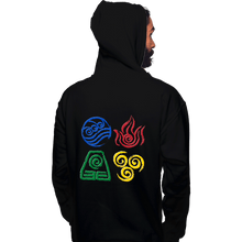 Load image into Gallery viewer, Secret_Shirts Pullover Hoodies, Unisex / Small / Black Four Nations