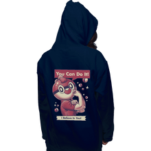 Load image into Gallery viewer, Shirts Zippered Hoodies, Unisex / Small / Navy I Believe In You