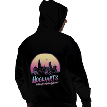 Load image into Gallery viewer, Shirts Pullover Hoodies, Unisex / Small / Black Old School Of Magic