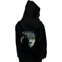 Load image into Gallery viewer, Shirts Pullover Hoodies, Unisex / Small / Black King In The North