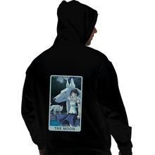 Load image into Gallery viewer, Daily_Deal_Shirts Pullover Hoodies, Unisex / Small / Black Tarot Ghibli The Moon