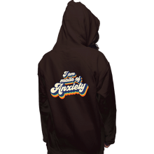 Load image into Gallery viewer, Secret_Shirts Pullover Hoodies, Unisex / Small / Dark Chocolate Made Of Anxiety