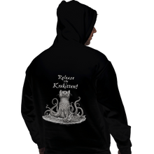 Load image into Gallery viewer, Shirts Pullover Hoodies, Unisex / Small / Black Release The Krakitten