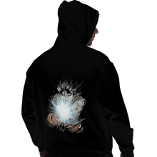 Load image into Gallery viewer, Shirts Pullover Hoodies, Unisex / Small / Black Great Wave of Power