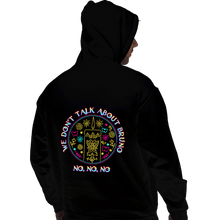 Load image into Gallery viewer, Secret_Shirts Pullover Hoodies, Unisex / Small / Black Bruno No No No