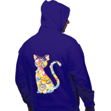 Load image into Gallery viewer, Shirts Pullover Hoodies, Unisex / Small / Violet Magical Silhouettes - Luna