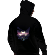 Load image into Gallery viewer, Shirts Pullover Hoodies, Unisex / Small / Black Moon Chasers