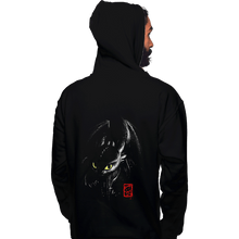 Load image into Gallery viewer, Shirts Pullover Hoodies, Unisex / Small / Black Fury Ink