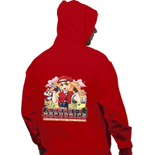 Load image into Gallery viewer, Shirts Pullover Hoodies, Unisex / Small / Red Casket Mechanics