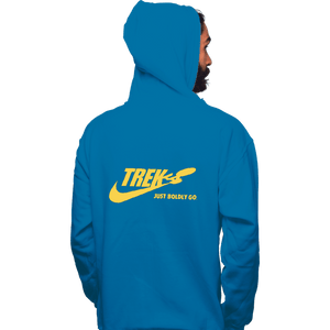 Shirts Pullover Hoodies, Unisex / Small / Sapphire Trek Athletics