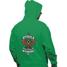 Load image into Gallery viewer, Shirts Pullover Hoodies, Unisex / Small / Irish Green Hyrule Warriors