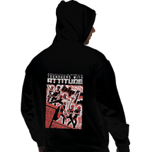 Load image into Gallery viewer, Shirts Zippered Hoodies, Unisex / Small / Black Teens With Attitude