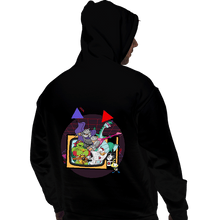 Load image into Gallery viewer, Daily_Deal_Shirts Pullover Hoodies, Unisex / Small / Black Toon Takeover