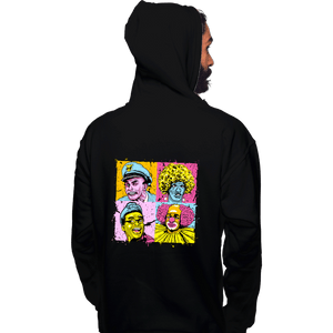 Daily_Deal_Shirts Pullover Hoodies, Unisex / Small / Black In Living Color
