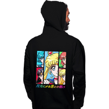 Load image into Gallery viewer, Secret_Shirts Pullover Hoodies, Unisex / Small / Black Moon Prism Power!