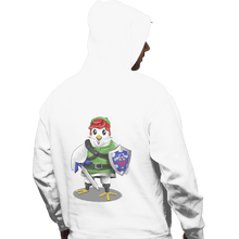 Load image into Gallery viewer, Shirts Pullover Hoodies, Unisex / Small / White Hyrule Chicken