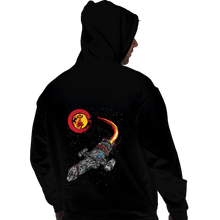 Load image into Gallery viewer, Shirts Pullover Hoodies, Unisex / Small / Black Leaf On The Wind