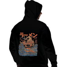 Load image into Gallery viewer, Shirts Pullover Hoodies, Unisex / Small / Black Great Ramen off Kanagawa