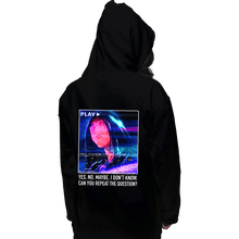 Load image into Gallery viewer, Secret_Shirts Pullover Hoodies, Unisex / Small / Black Can You Repeat The Question