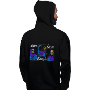 Shirts Pullover Hoodies, Unisex / Small / Black Live Laugh Love