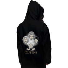 Load image into Gallery viewer, Shirts Pullover Hoodies, Unisex / Small / Black Golden Queens