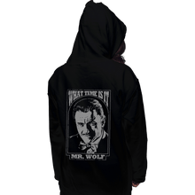 Load image into Gallery viewer, Shirts Pullover Hoodies, Unisex / Small / Black The Wolf