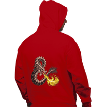 Load image into Gallery viewer, Shirts Zippered Hoodies, Unisex / Small / Red Bone Dragon
