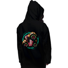 Load image into Gallery viewer, Secret_Shirts Pullover Hoodies, Unisex / Small / Black Galactic Bomber
