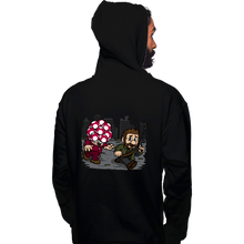 Load image into Gallery viewer, Daily_Deal_Shirts Pullover Hoodies, Unisex / Small / Black Evil Mushroom!
