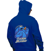 Load image into Gallery viewer, Daily_Deal_Shirts Pullover Hoodies, Unisex / Small / Royal Blue Cookie Monster Doll