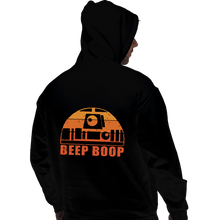 Load image into Gallery viewer, Daily_Deal_Shirts Pullover Hoodies, Unisex / Small / Black Vintage Beep Boop