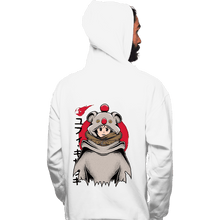 Load image into Gallery viewer, Shirts Pullover Hoodies, Unisex / Small / White Yuffie Moogle Cape