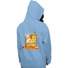 Load image into Gallery viewer, Daily_Deal_Shirts Pullover Hoodies, Unisex / Small / Royal Blue Anime Bus
