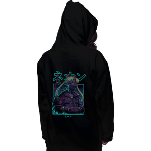Shirts Pullover Hoodies, Unisex / Small / Black Neon Moon