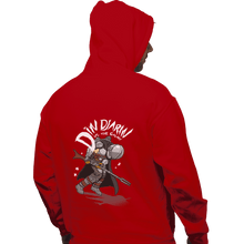 Load image into Gallery viewer, Shirts Zippered Hoodies, Unisex / Small / Red Mando Vs The Galaxy
