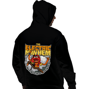 Daily_Deal_Shirts Pullover Hoodies, Unisex / Small / Black Electric Mayhem