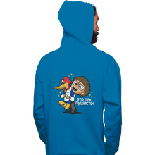 Load image into Gallery viewer, Shirts Pullover Hoodies, Unisex / Small / Sapphire It's Not Rigged
