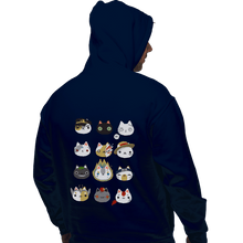 Load image into Gallery viewer, Shirts Pullover Hoodies, Unisex / Small / Navy Cosplay Cats
