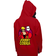 Load image into Gallery viewer, Shirts Pullover Hoodies, Unisex / Small / Red Johnny Cobra