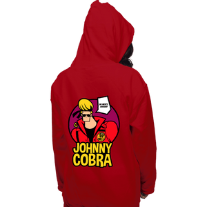 Shirts Pullover Hoodies, Unisex / Small / Red Johnny Cobra
