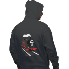 Load image into Gallery viewer, Shirts Zippered Hoodies, Unisex / Small / Dark Heather Ghostface Train