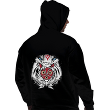 Load image into Gallery viewer, Shirts Pullover Hoodies, Unisex / Small / Black Forest Spirit Protector