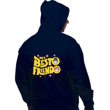 Load image into Gallery viewer, Secret_Shirts Pullover Hoodies, Unisex / Small / Navy Besto Friendo