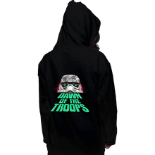 Load image into Gallery viewer, Daily_Deal_Shirts Pullover Hoodies, Unisex / Small / Black Dawn Of The Troops