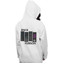 Load image into Gallery viewer, Shirts Pullover Hoodies, Unisex / Small / White Hack The Gibson